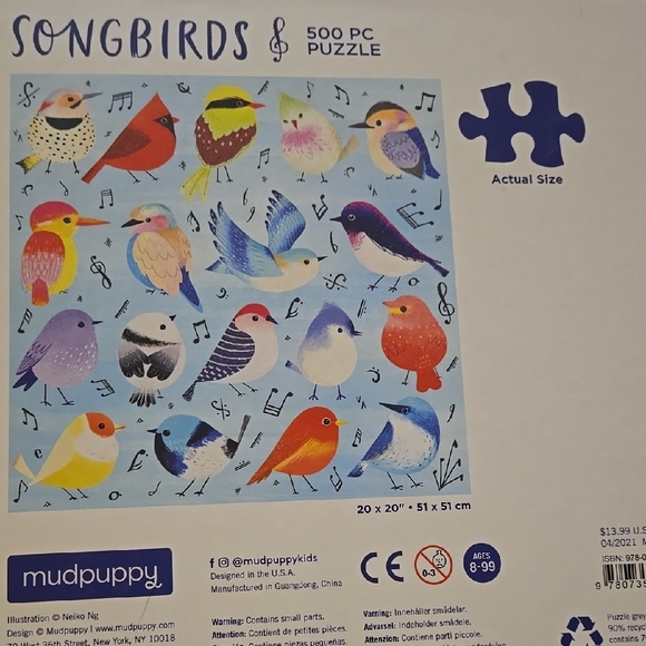 Colorful Bird Puzzle - Picture 3 of 3